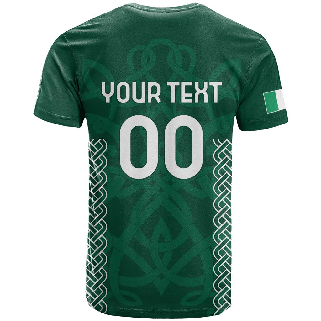 Custom Ireland Rugby T-Shirt Come On Shamrock Graphic Tee