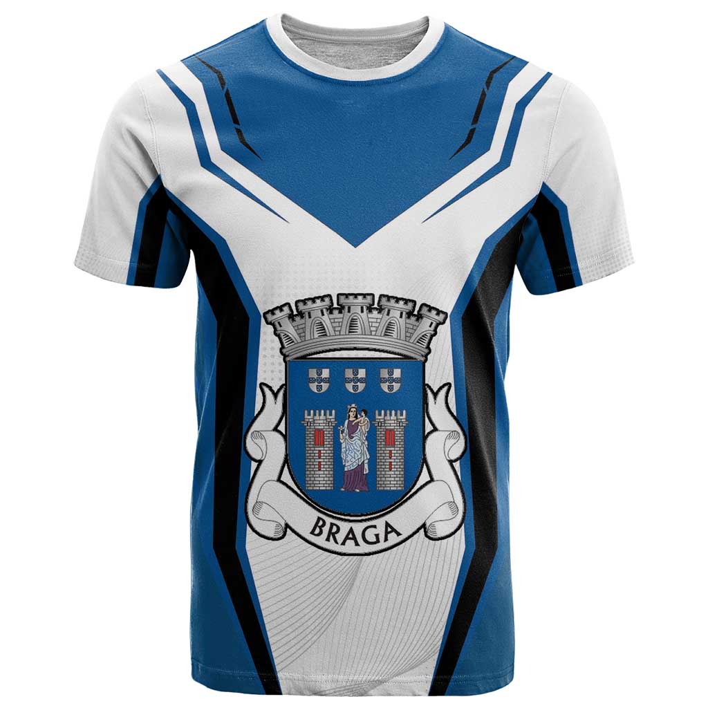 Personalized Braga Portugal T-Shirt Sporty Style Graphic Tee