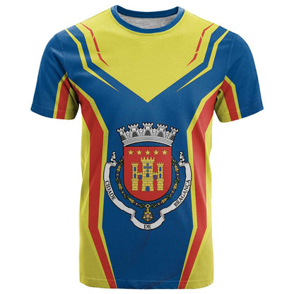 Personalized Braganca Portugal T-Shirt Sporty Style Graphic Tee