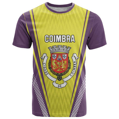 Personalized Coimbra Portugal T-Shirt Sporty Style Graphic Tee