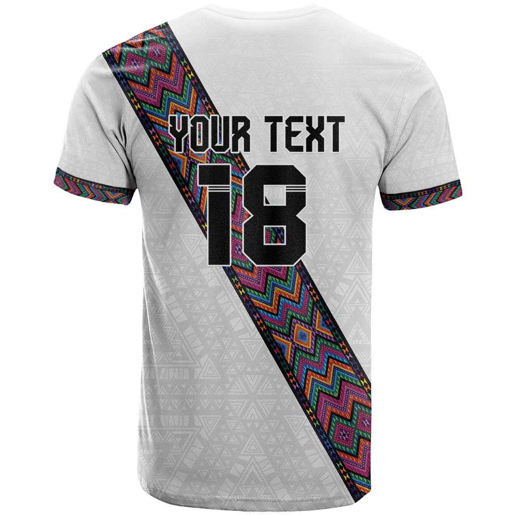 Custom Guatemala Football T-Shirt Los Chapines White Version Graphic Tee