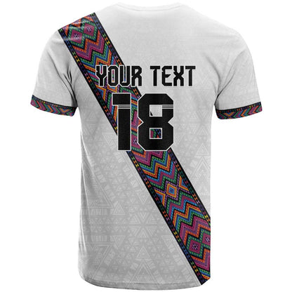 Custom Guatemala Football T-Shirt Los Chapines White Version Graphic Tee