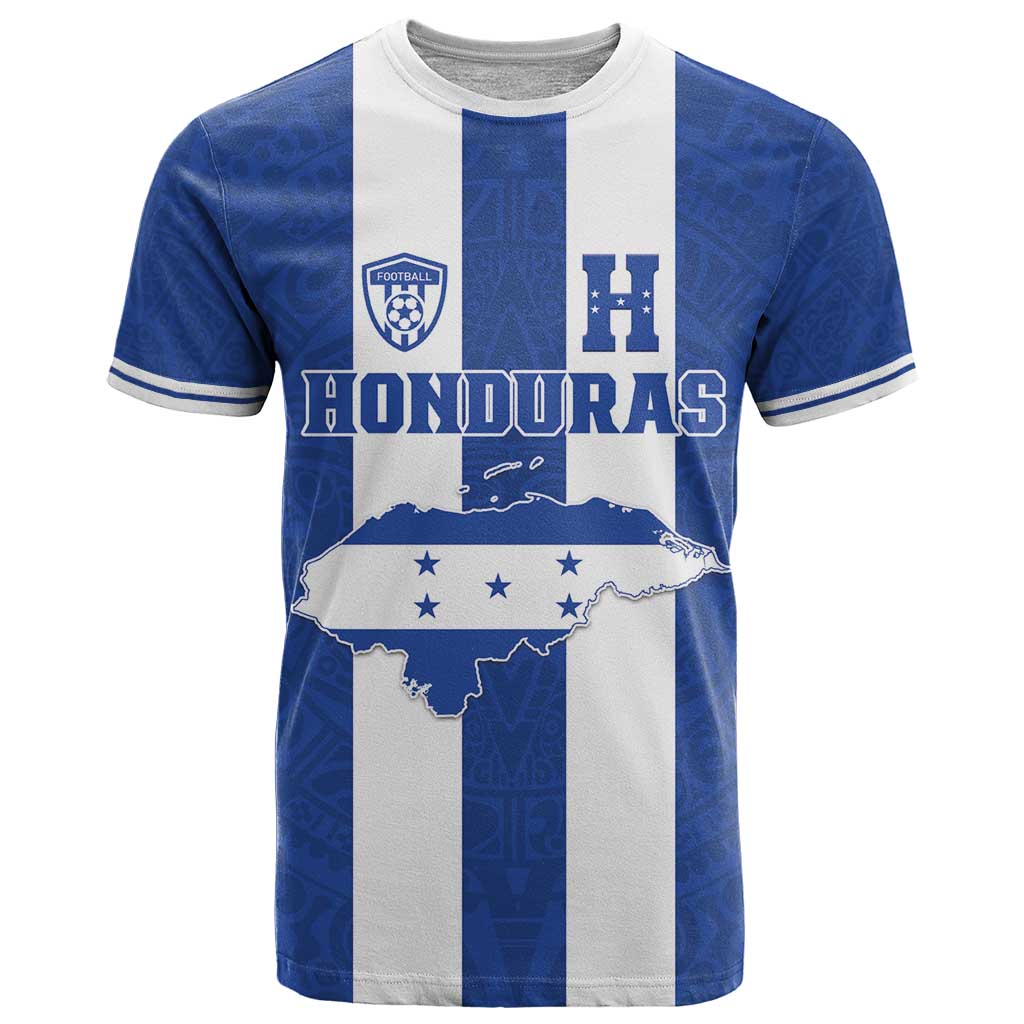 Custom Honduras Football T-Shirt La H Go Champion Graphic Tee