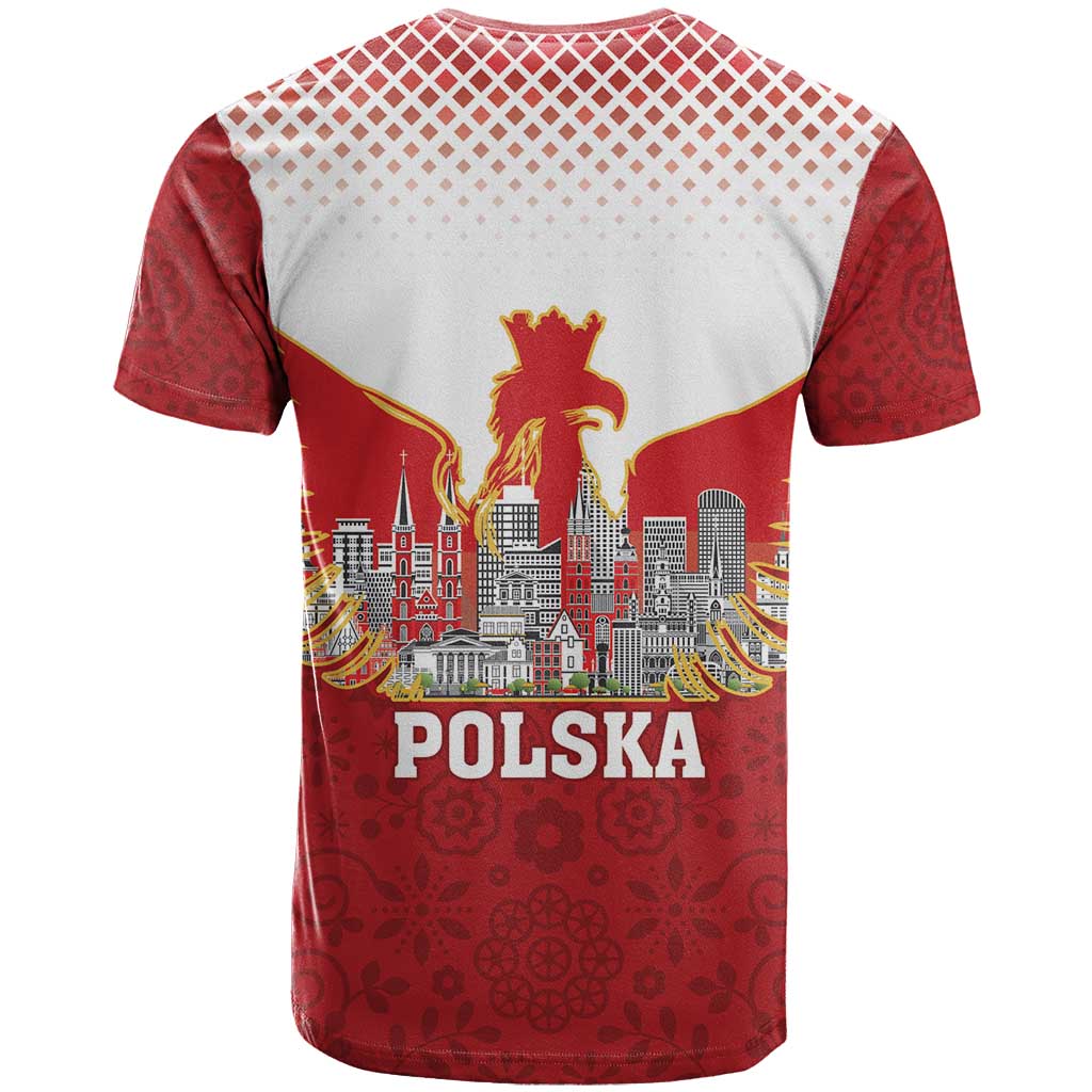 Poland Constitution Day T-Shirt Warsaw Capital Mazurek Dabrowskiego Graphic Tee