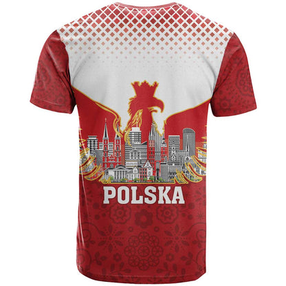 Poland Constitution Day T-Shirt Warsaw Capital Mazurek Dabrowskiego Graphic Tee