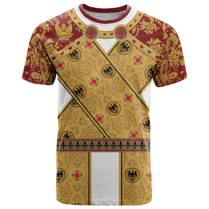 Holy Roman Emperor Costume T-Shirt Eagle Sable Graphic Tee