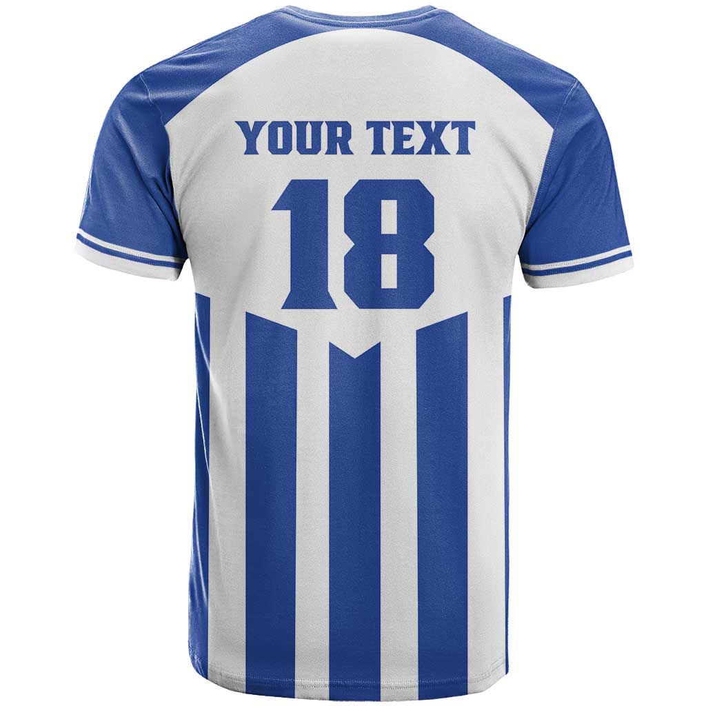 Custom Honduras Football T-Shirt Los Catrachos Sporty Style Graphic Tee