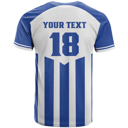 Custom Honduras Football T-Shirt Los Catrachos Sporty Style Graphic Tee