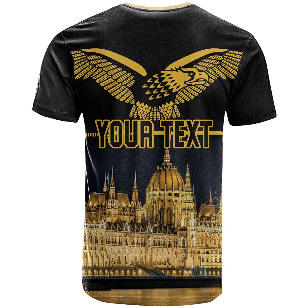 Personalized Hungary Budapest Capital T-Shirt Hungarian Turul Bird Graphic Tee