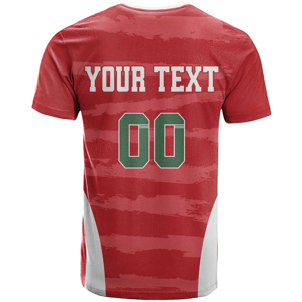 Custom Hungary Football T-Shirt Magyarok Classic Football Graphic Tee