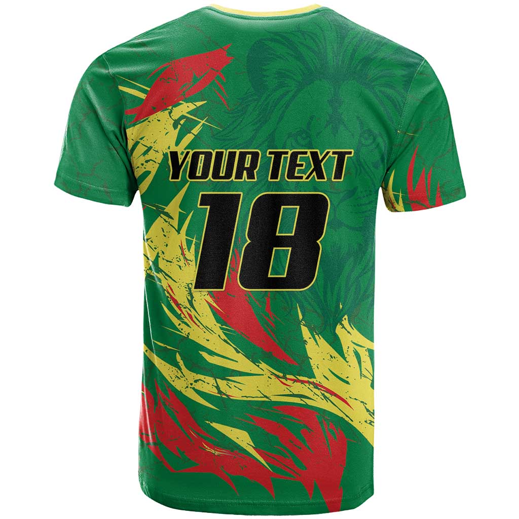 Senegal Football Pride Custom T-Shirt Les Lions de la Teranga Graphic Tee