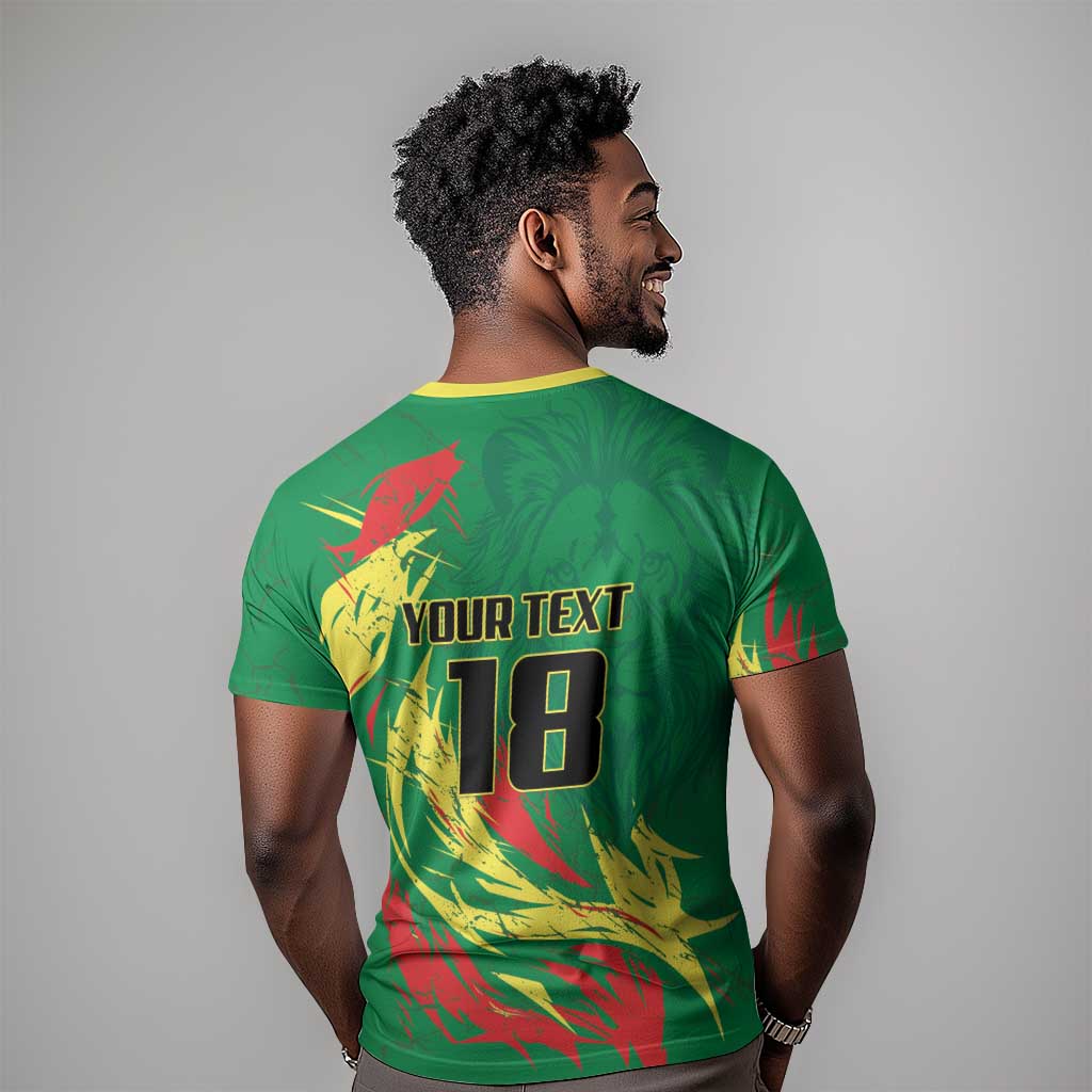 Senegal Football Pride Custom T-Shirt Les Lions de la Teranga Graphic Tee