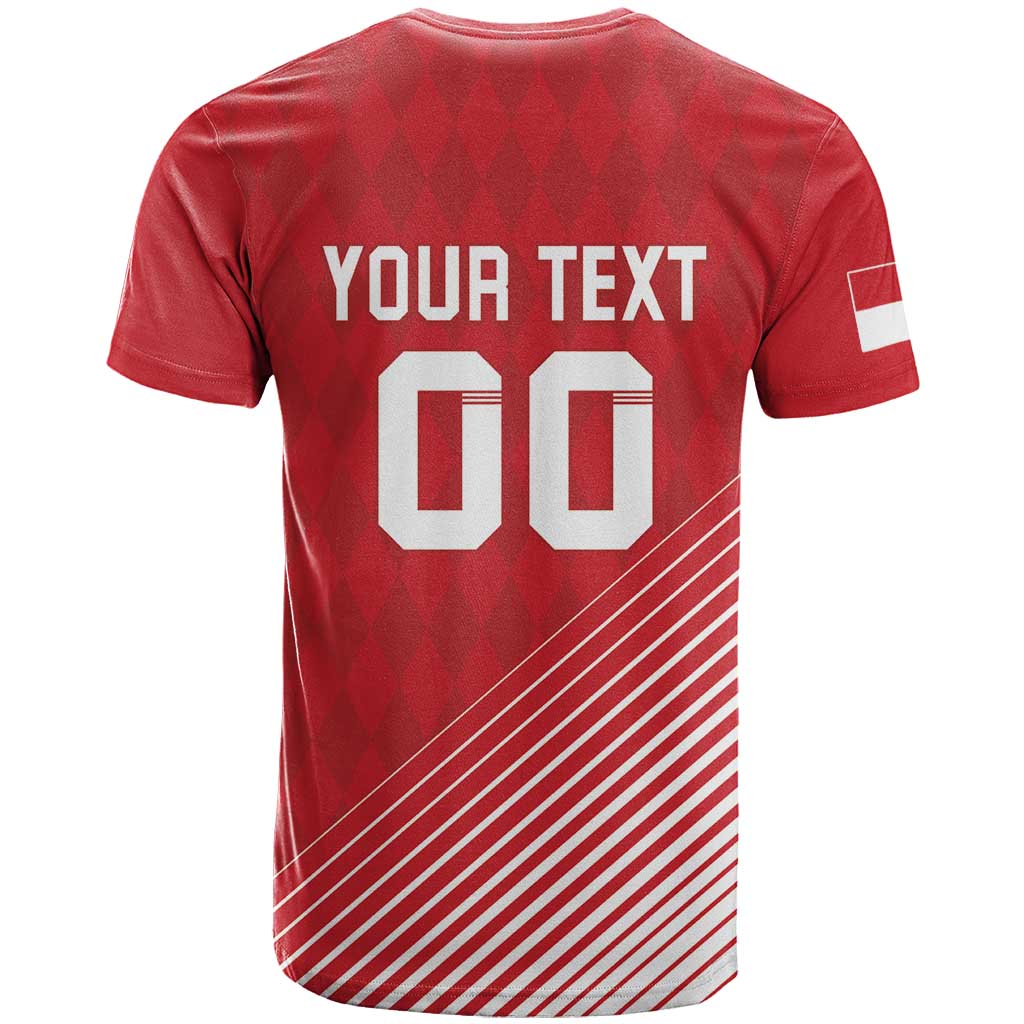 Custom Monaco Football T-Shirt Go Champion 2025 Graphic Tee