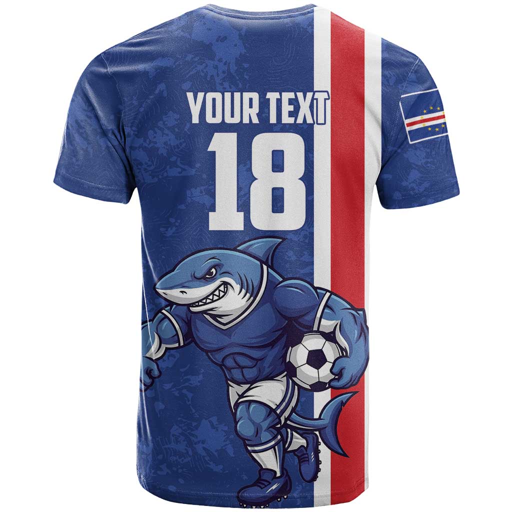Cape Verde Football Custom T-Shirt Pride Of The Islands Graphic Tee