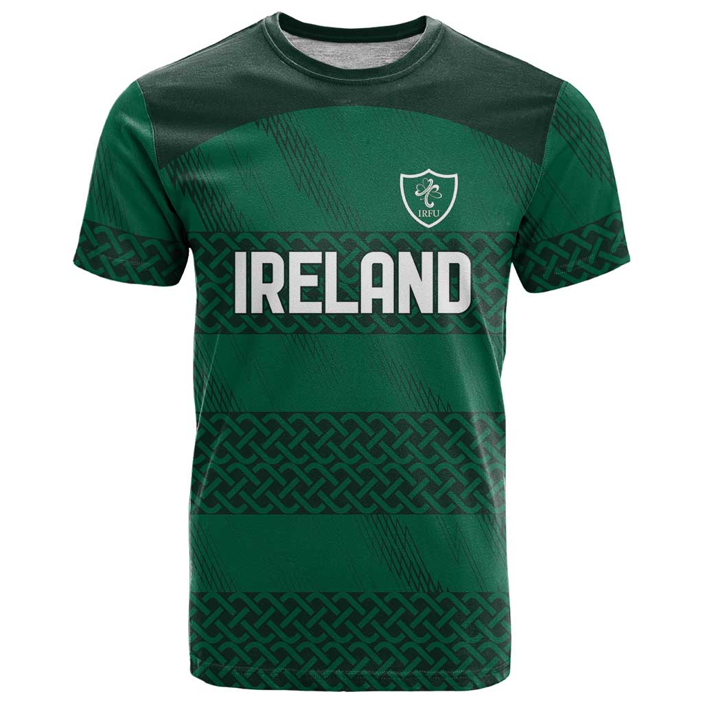 Custom Ireland Rugby T-Shirt Celtic Heritage Graphic Tee