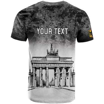 Personalized Germany Berlin Wall T-Shirt Tag der Deutschen Einheit Graphic Tee