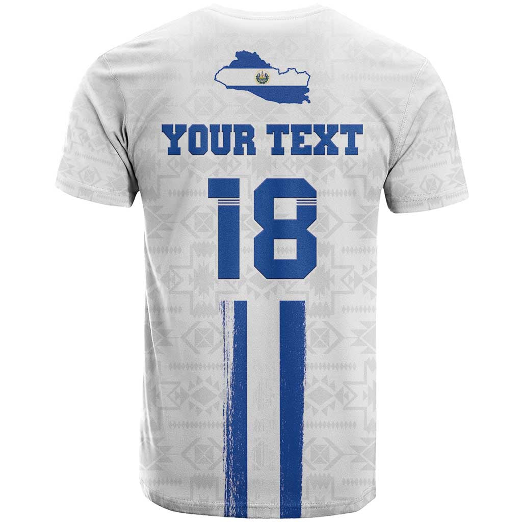 Custom El Salvador Football T-Shirt La Selecta Sporty Style Graphic Tee