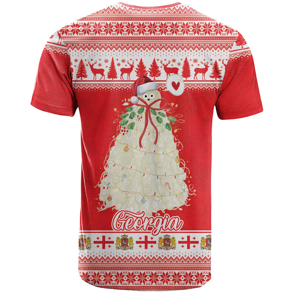 Georgia Christmas Chichilaki T-Shirt Celebrate Georgian Tradition Graphic Tee