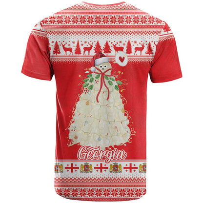 Georgia Christmas Chichilaki T-Shirt Celebrate Georgian Tradition Graphic Tee