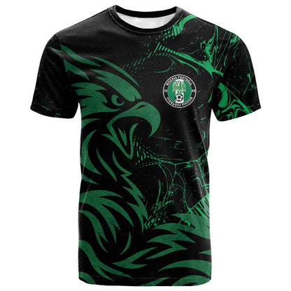 Custom Nigeria Football T-Shirt Super Eagles Power Graphic Tee
