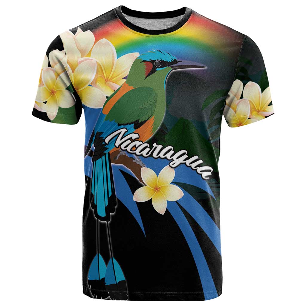 Nicaragua Independence Day T-Shirt En Dios confiamos Graphic Tee