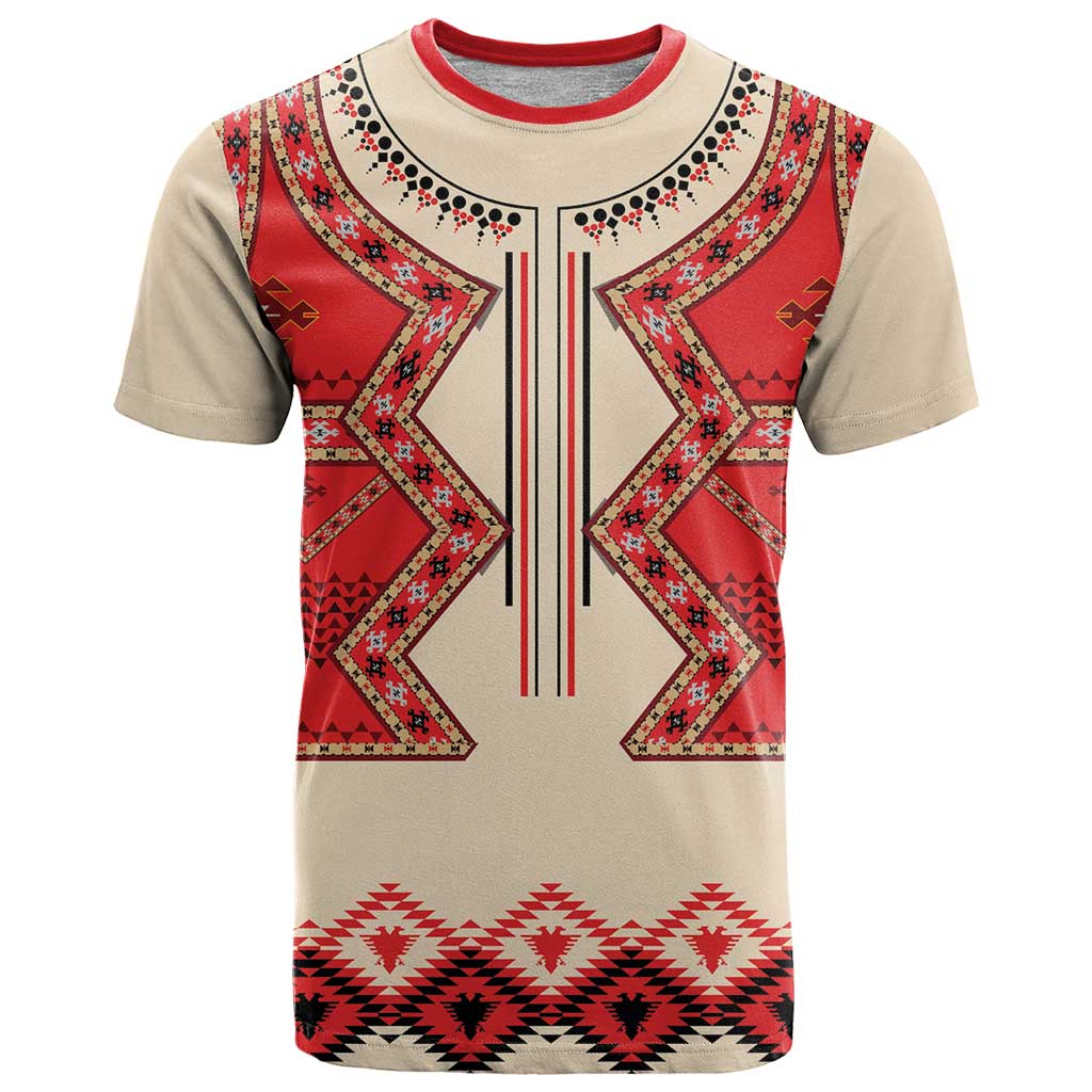 Folk Albanian Patterns Eagle T-Shirt Graphic Tee