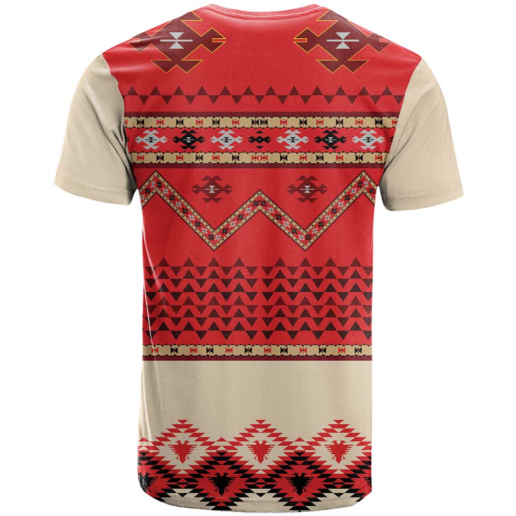 Folk Albanian Patterns Eagle T-Shirt Graphic Tee