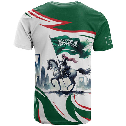 Saudi Arabia Horse Riders T-Shirt Arab Style Graphic Tee