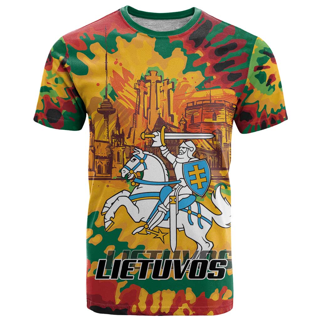 Lithuania Independence Day T-Shirt Vytis Knight National Pride Graphic Tee
