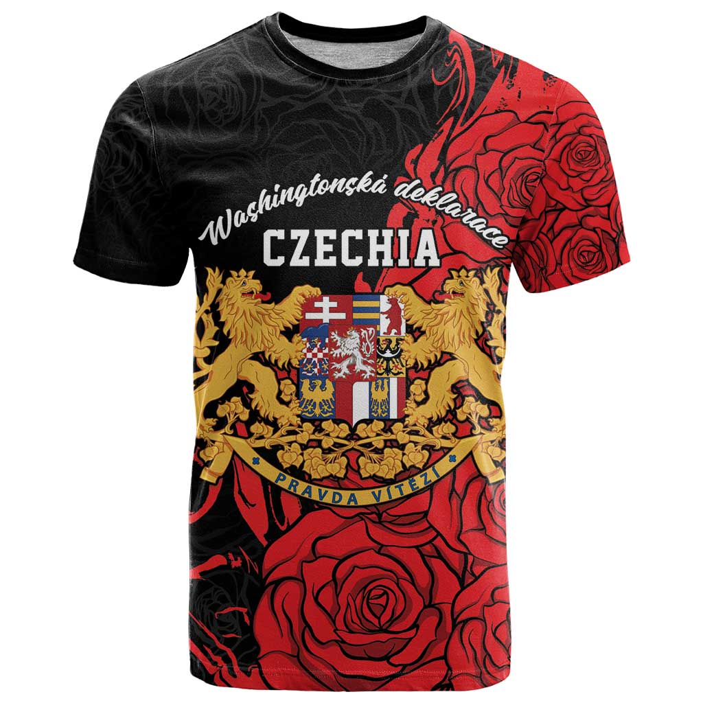 Personalized Czech Republic Independence Day T-Shirt Washingtonska deklarace Graphic Tee