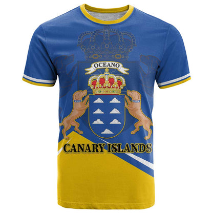 Personalized Dia de Canarias T-Shirt Las Islas Afortunadas Graphic Tee