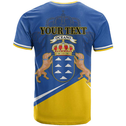 Personalized Dia de Canarias T-Shirt Las Islas Afortunadas Graphic Tee