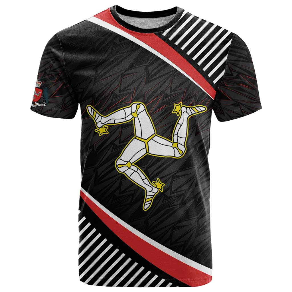 Personalized Isle of Man T-Shirt Quocunque Jeceris Stabit Graphic Tee