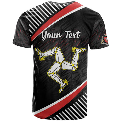 Personalized Isle of Man T-Shirt Quocunque Jeceris Stabit Graphic Tee