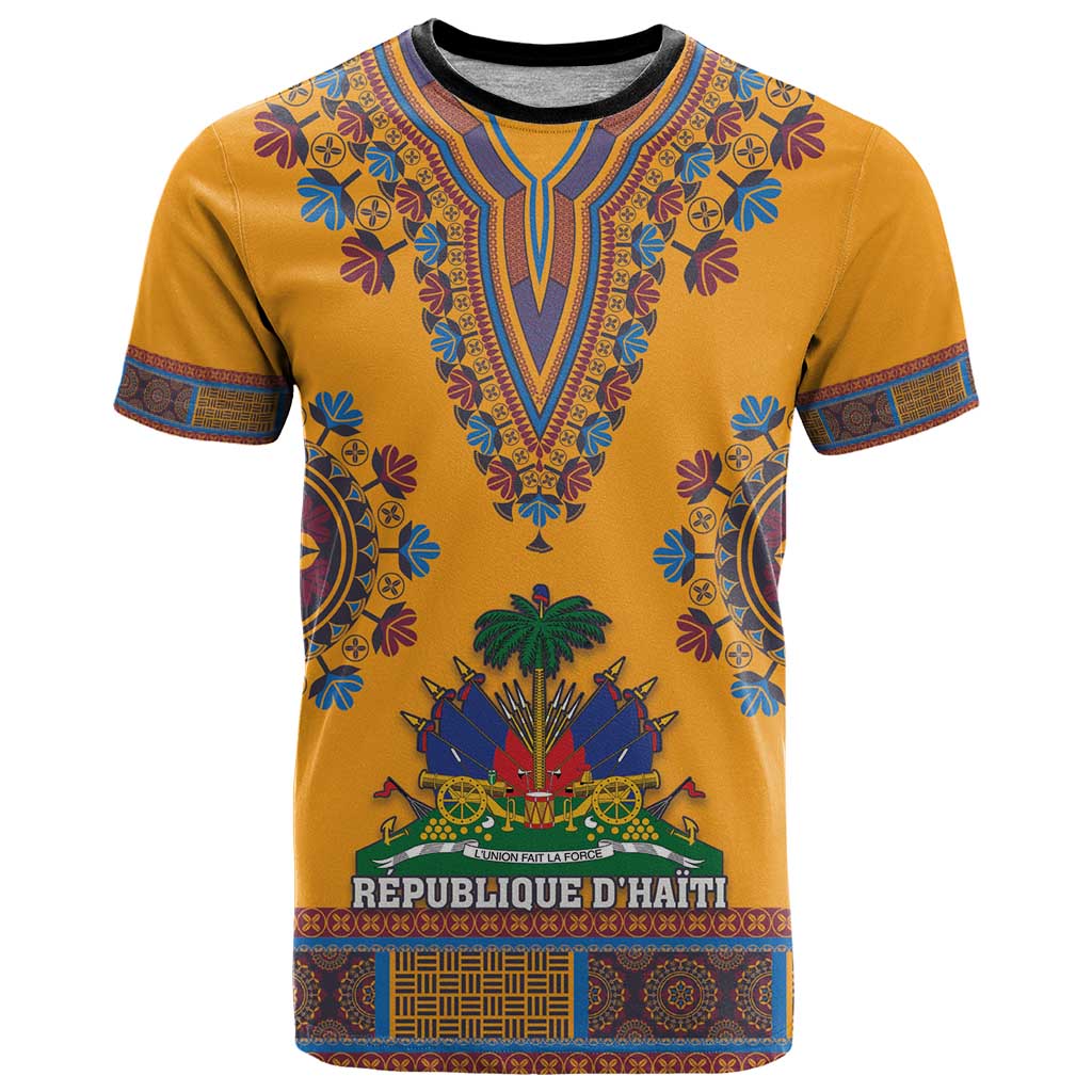 Personalized Haiti Dashiki T-Shirt Graphic Tee