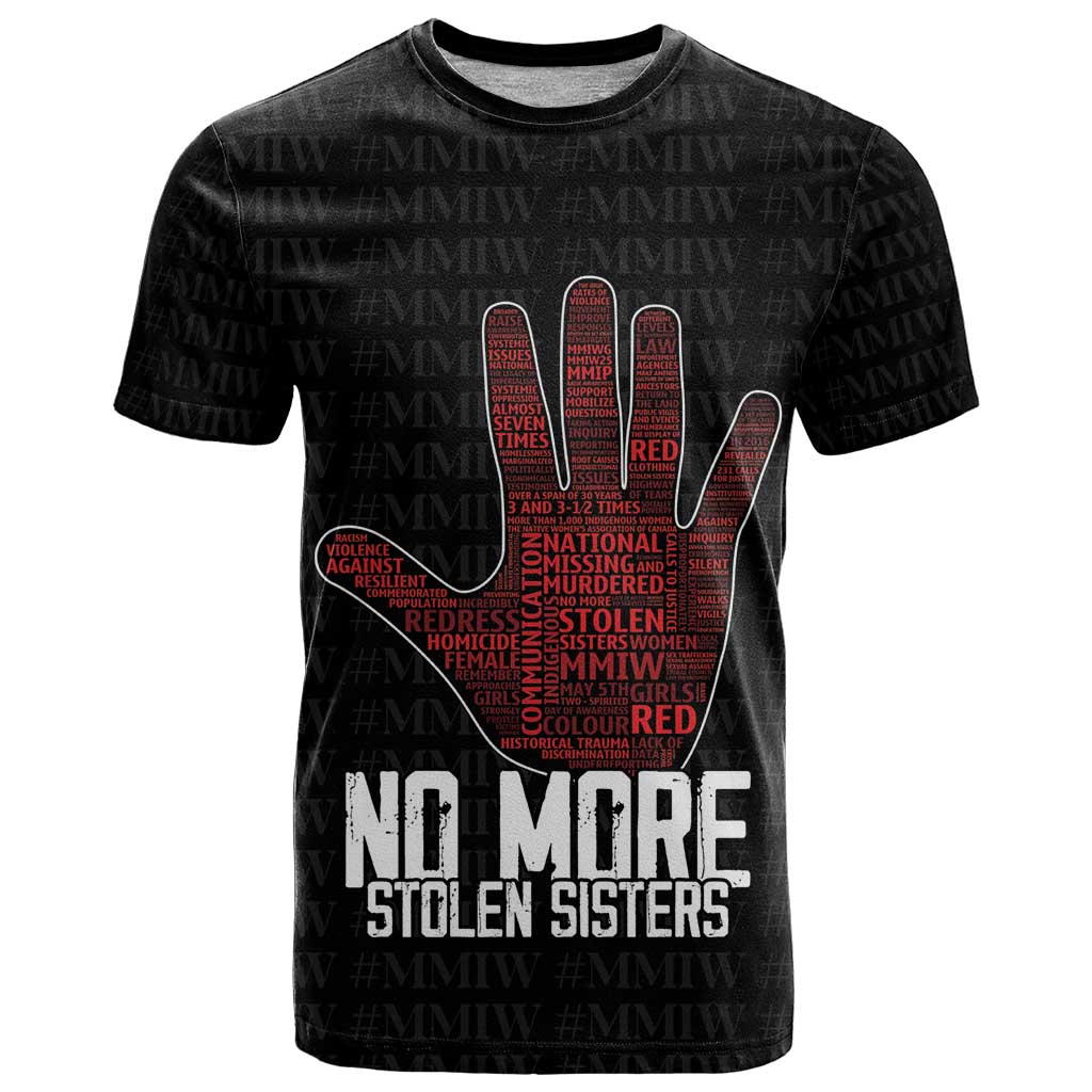 MMIW Awareness Day T-Shirt No More Stolen Sisters Graphic Tee