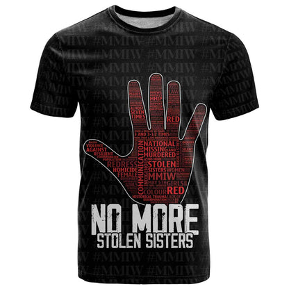 MMIW Awareness Day T-Shirt No More Stolen Sisters Graphic Tee