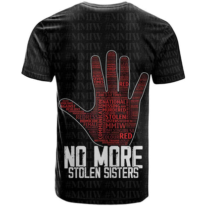 MMIW Awareness Day T-Shirt No More Stolen Sisters Graphic Tee