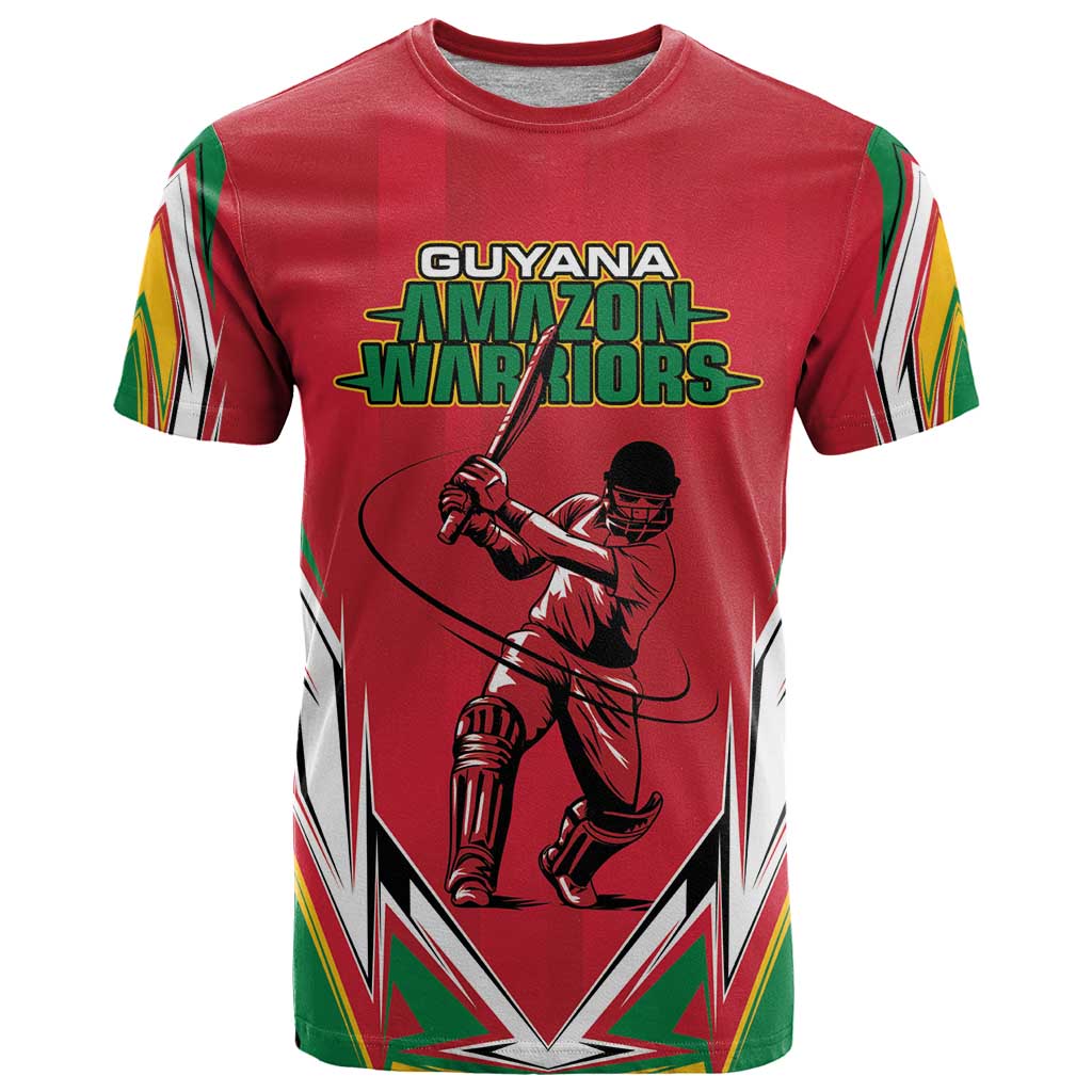 Custom Guyana Cricket Spirit T-Shirt Amazon Warriors Inspired Graphic Tee