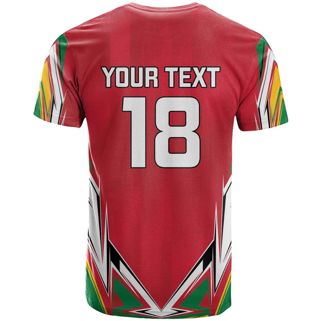 Custom Guyana Cricket Spirit T-Shirt Amazon Warriors Inspired Graphic Tee