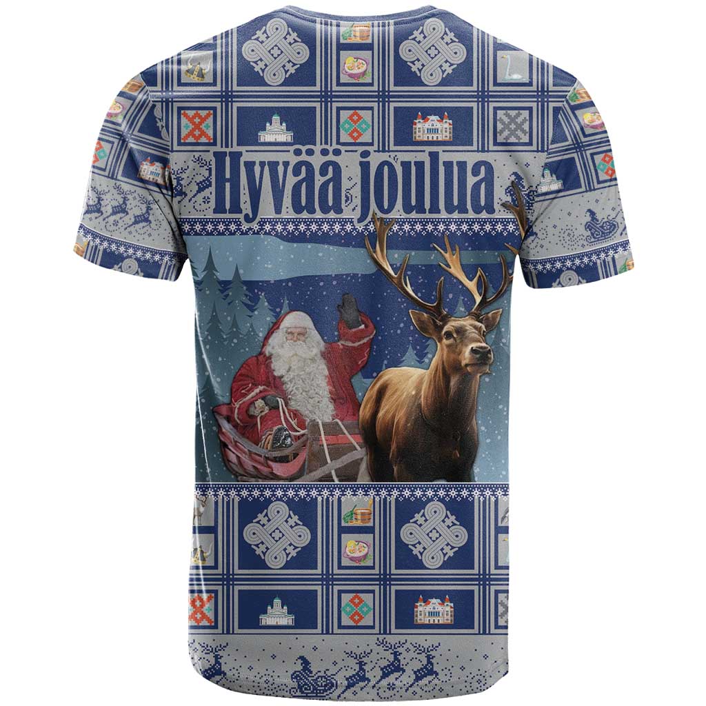 Finland Joulupukki Christmas T-Shirt Mythology Hannunvaakuna Graphic Tee