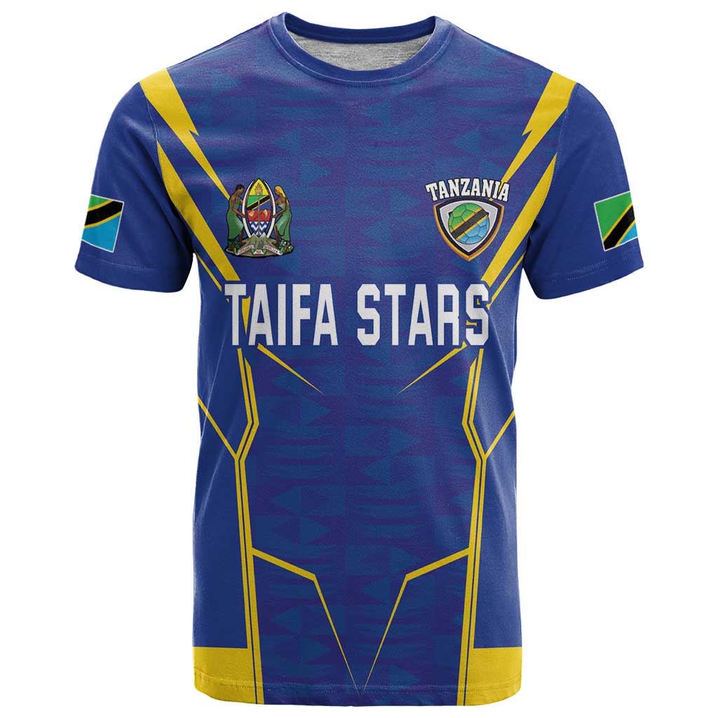 Custom Tanzania Football T-Shirt Taifa Stars Sporty Style Graphic Tee
