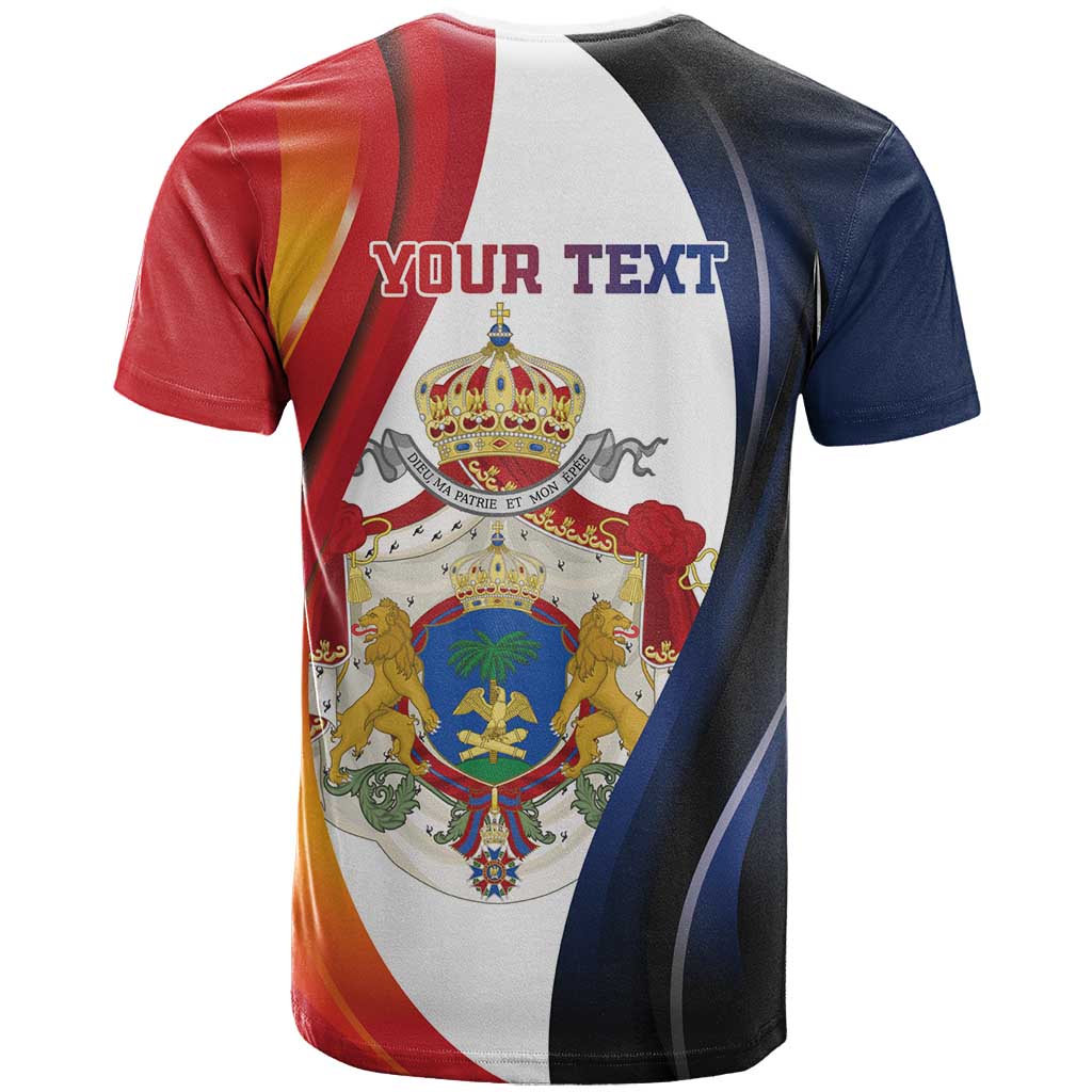 Personalized Second Empire of Haiti 1849-1859 T-Shirt Dieu Ma Patrie Et Mon Epee Graphic Tee