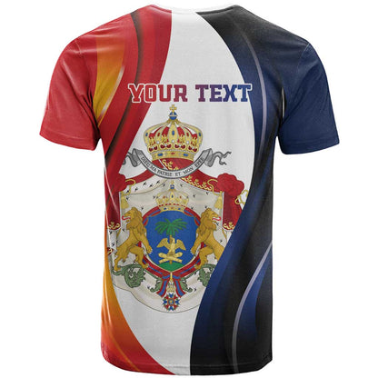 Personalized Second Empire of Haiti 1849-1859 T-Shirt Dieu Ma Patrie Et Mon Epee Graphic Tee