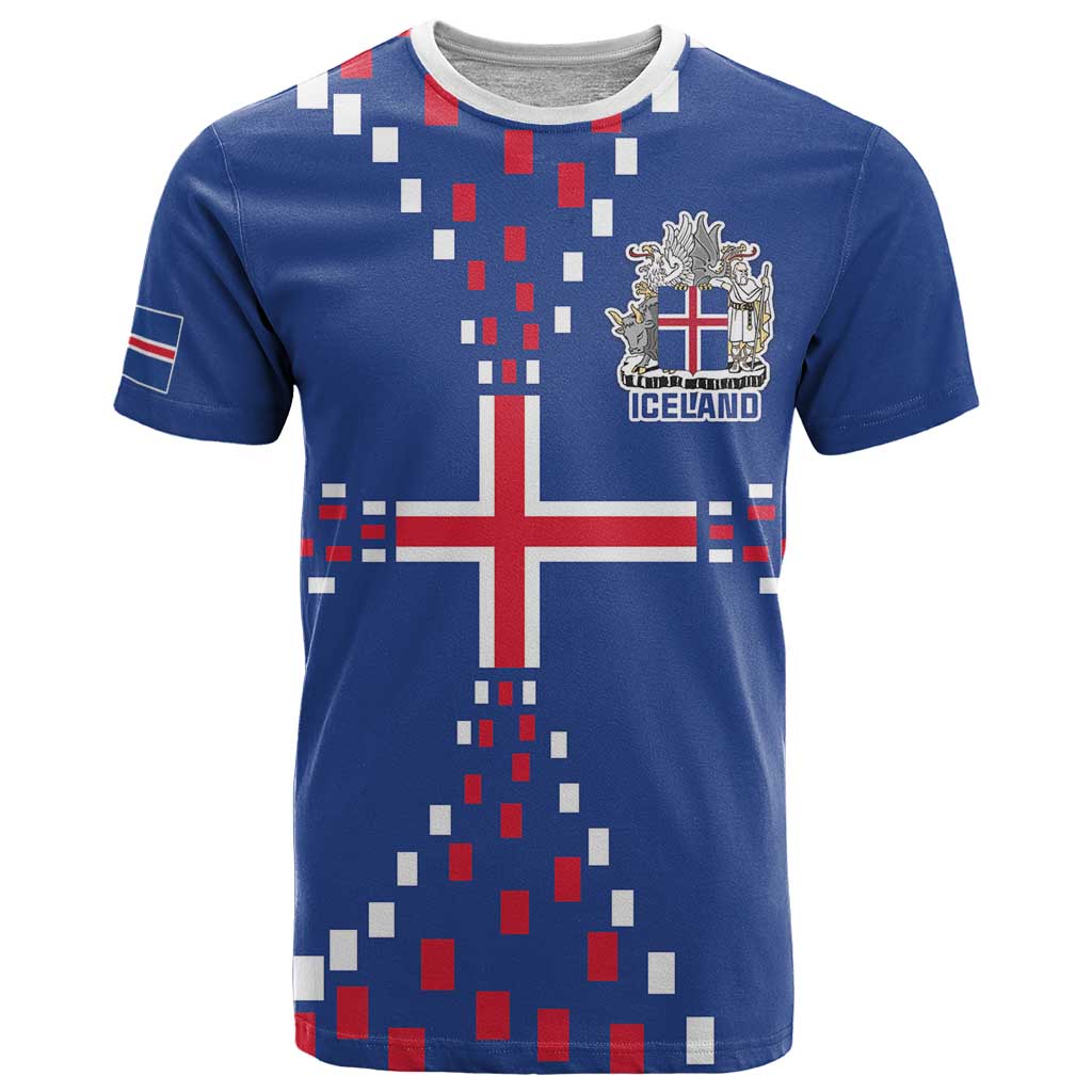 Custom Iceland Football T-Shirt Go Champion Graphic Tee