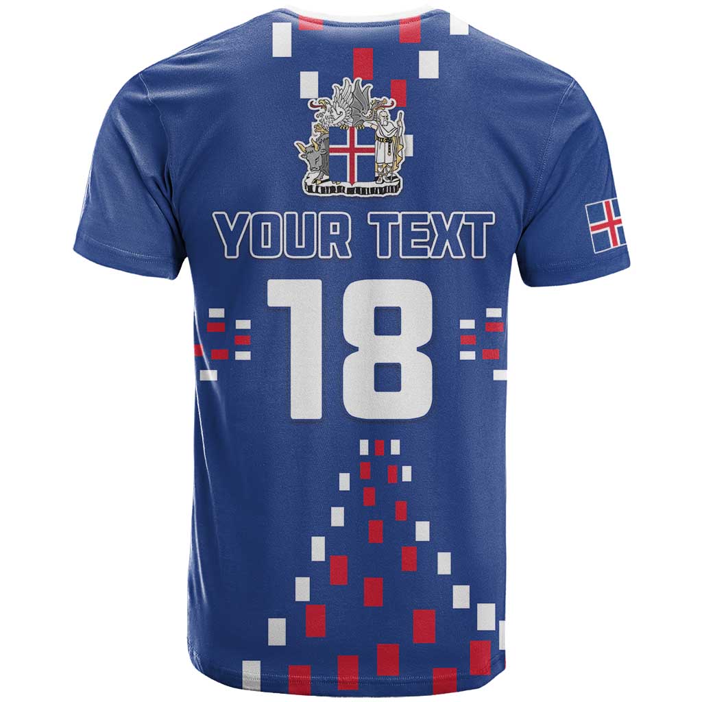 Custom Iceland Football T-Shirt Go Champion Graphic Tee