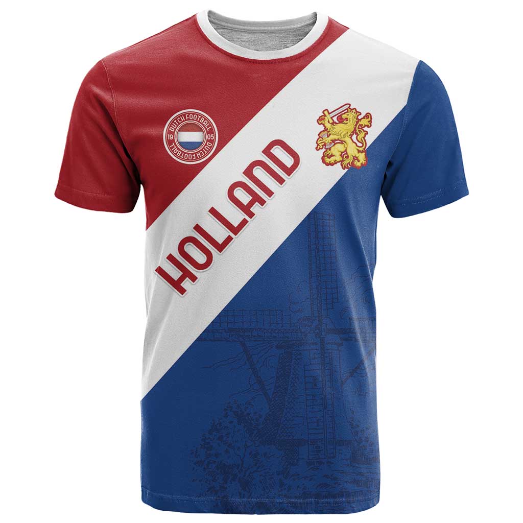 Custom Netherlands Football T-Shirt Come On Holland Graphic Tee