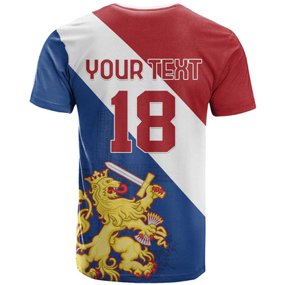 Custom Netherlands Football T-Shirt Come On Holland Graphic Tee