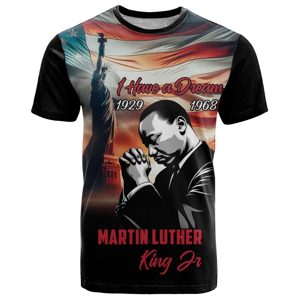 I Have a Dream MLK Day T-Shirt The Time Is Always Right To Do What Is Right Graphic Tee