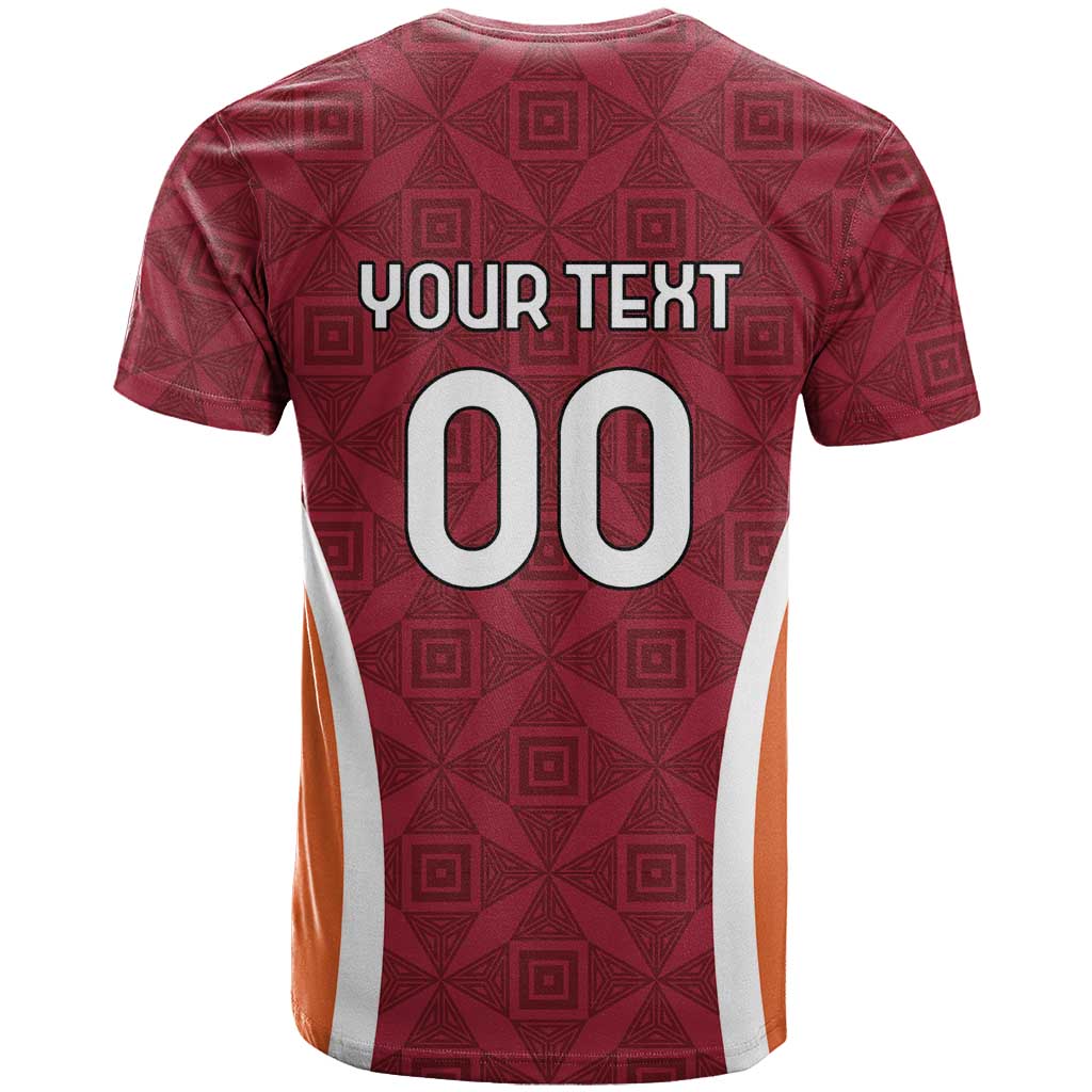 Custom Latvia Football T-Shirt Latvijas Futbola Izlase Graphic Tee